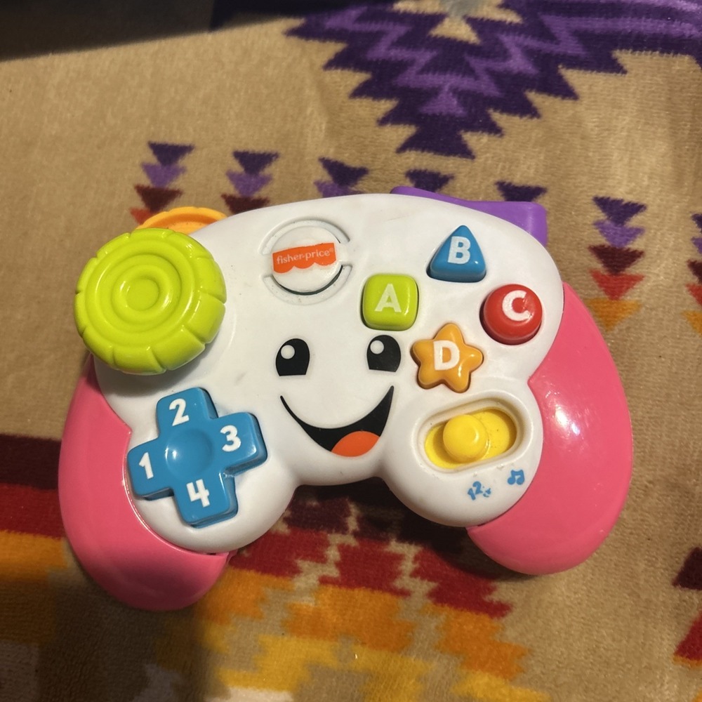 Fisher Price Laugh & Learn Game Controller Pink